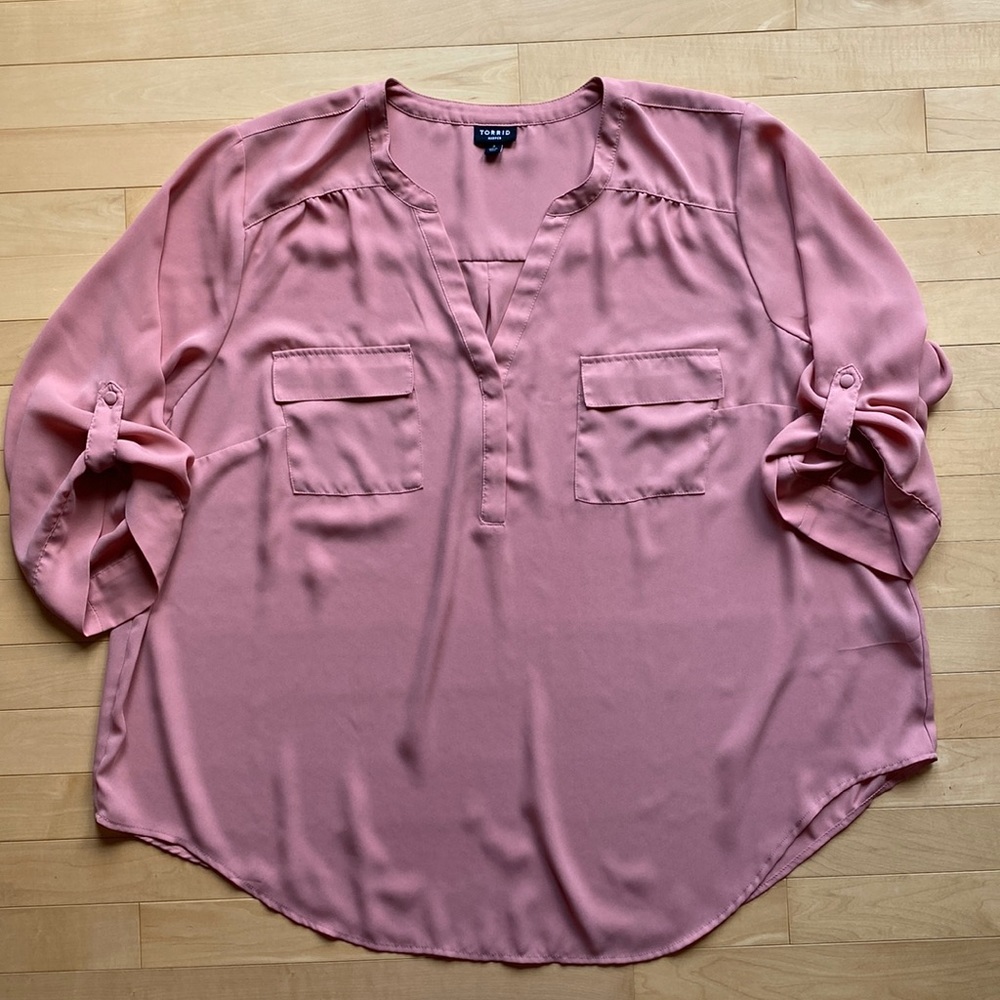 Torrid Harper blouse